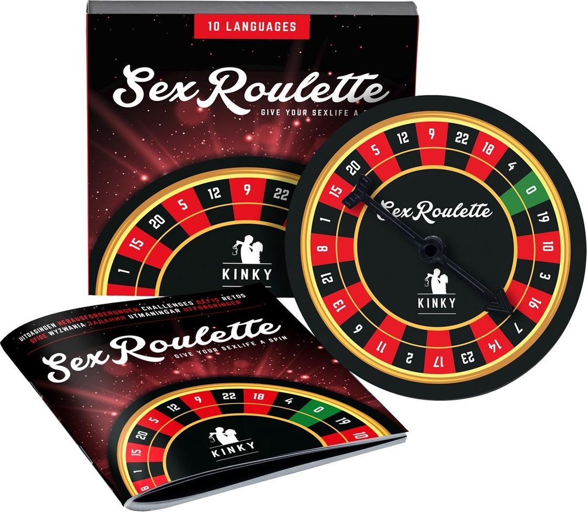 Sex Roulette Kinky Jeu Érotique 24 jeux bol