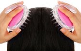 2 st. haarborstel siliconen | hoofdhuid massage borstels | Anti-roos borstels |tegen stress en haaruitval | shampoo brush