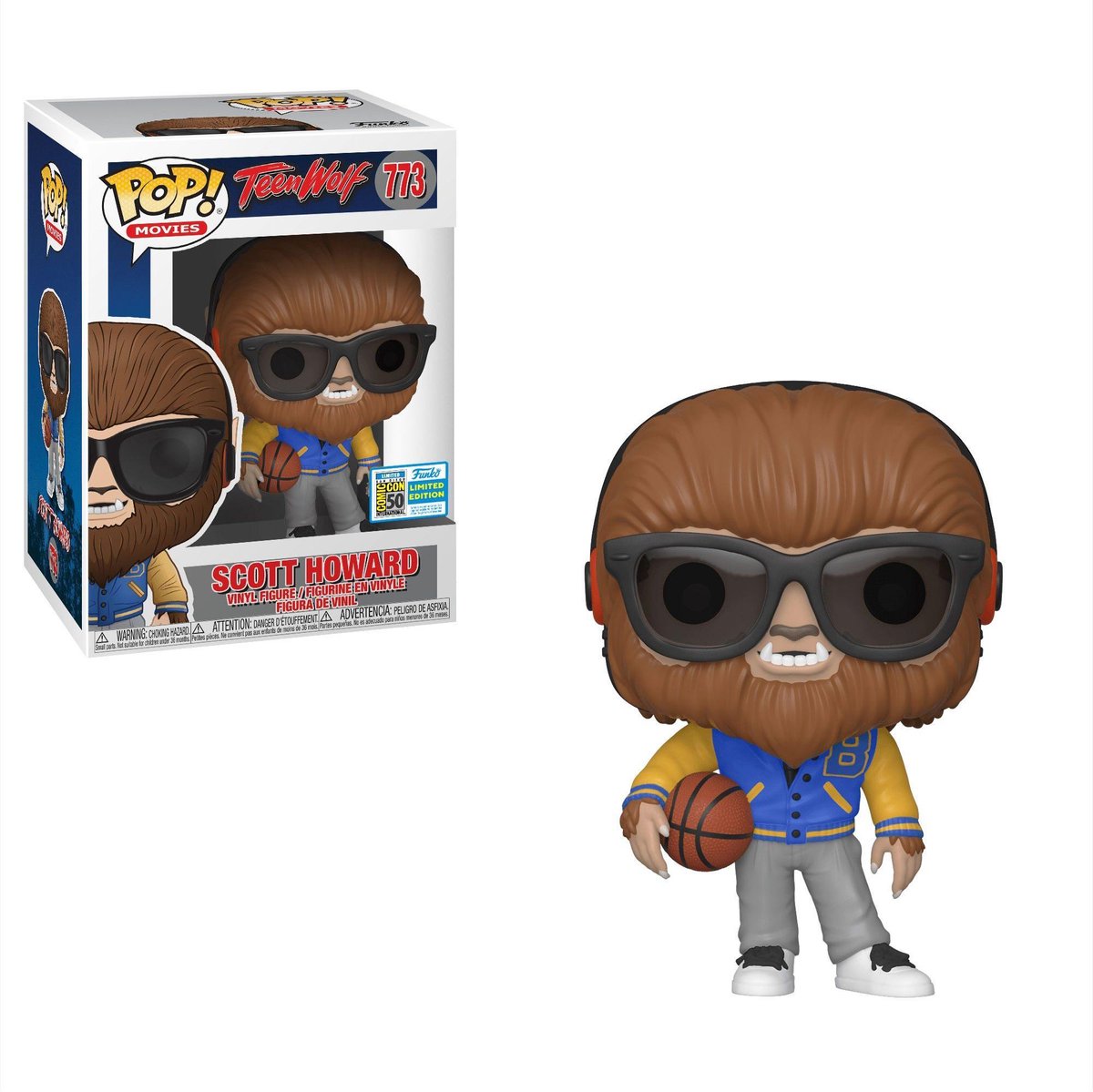 SDCC Exclusive - Teen Wolf (1985) POP! Movies Vinyl Figure Scott Howard  #773 - LE