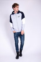 Mezaguz Heren Hoody Vest Grey