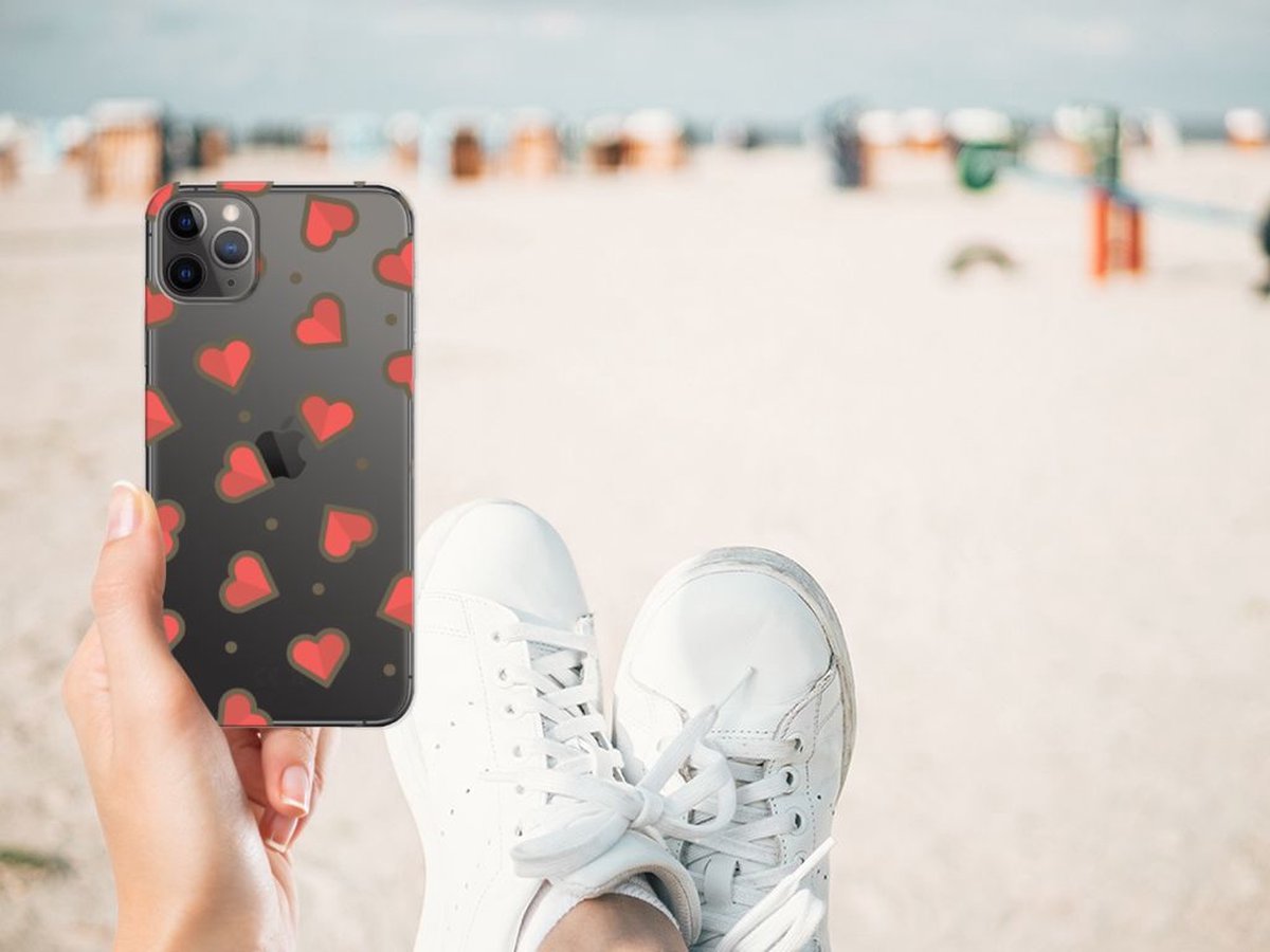 Apple iPhone 11 Pro Max TPU bumper Hearts