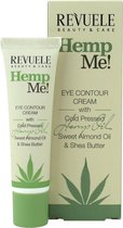 Revuele Hemp Me - Eye Contour Cream With Cold Pressed Hemp Oil - 35ml - Hydraterende oogcrème