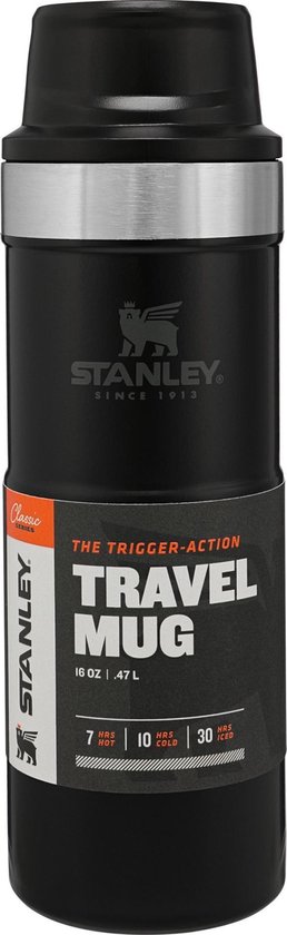 Classic Trigger Action Travel Mug, 0.47L, Mossy Oak