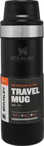 Bol.com Stanley Trigger-Action Travel Mug 0.47L - thermosfles - Matt Black aanbieding