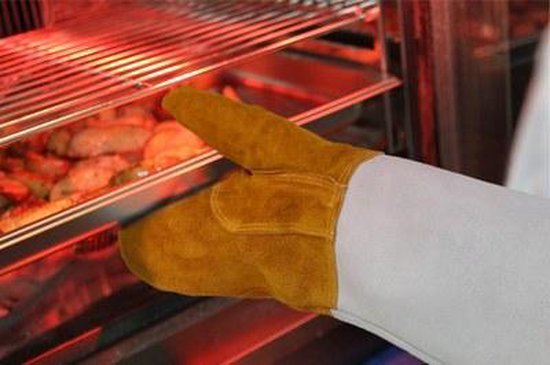 Hendi Ovenwanten Hittebestendig tot 250°C 2 Stuks - Professionele BBQ Handschoenen -... | bol.com