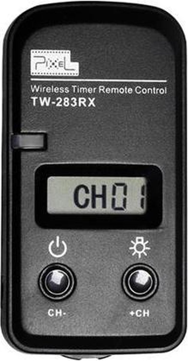 Pixel Afstandsbediening Tw-283/dc0 Draadloos 80 Meter Zwart