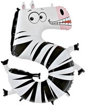 ‘5’ Zebra - 100 Centimeter