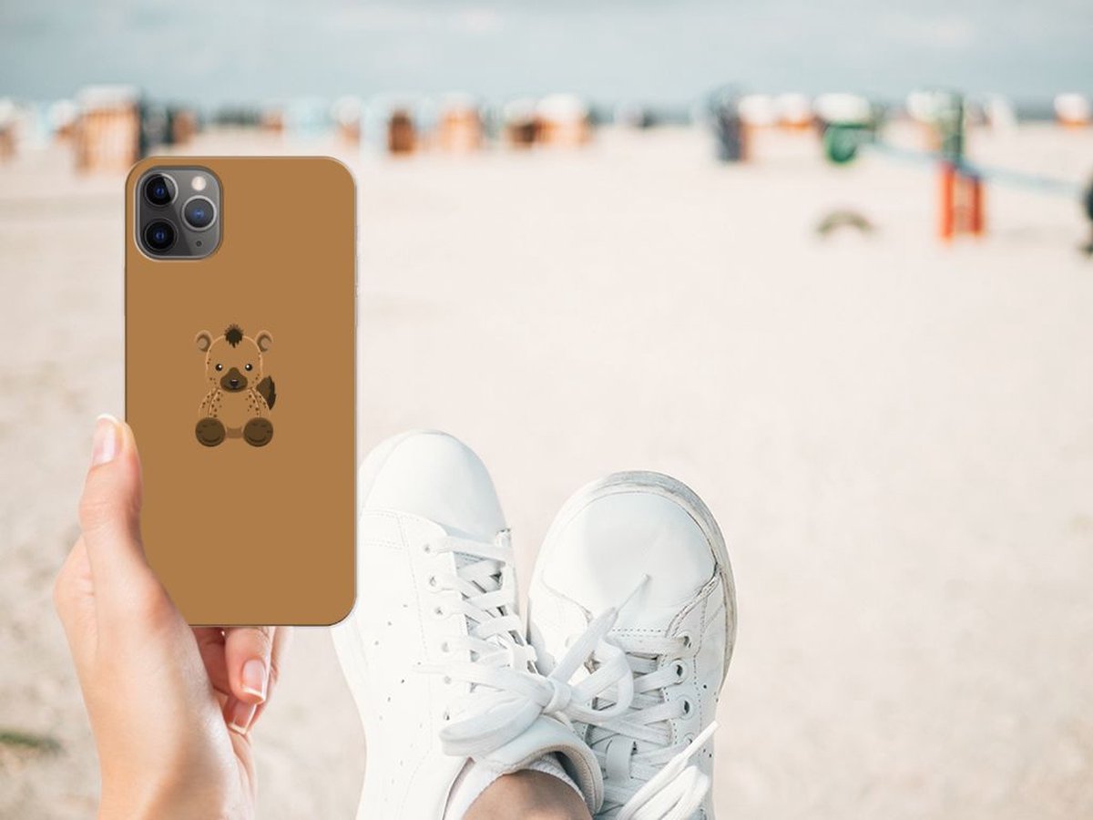 Apple iPhone 11 Pro Max Telefoonhoesje met Naam Baby Hyena