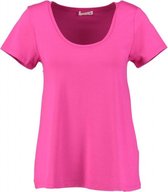 Supertrash stevig roze viscose stretch shirt - Maat S