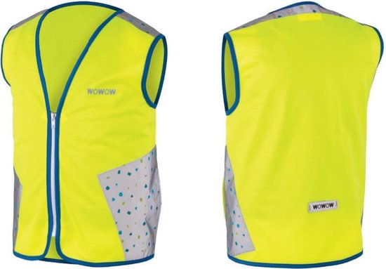 WOWOW Terrazo jacket - veiligheidshesje kind - EN 1150 certificaat - XS