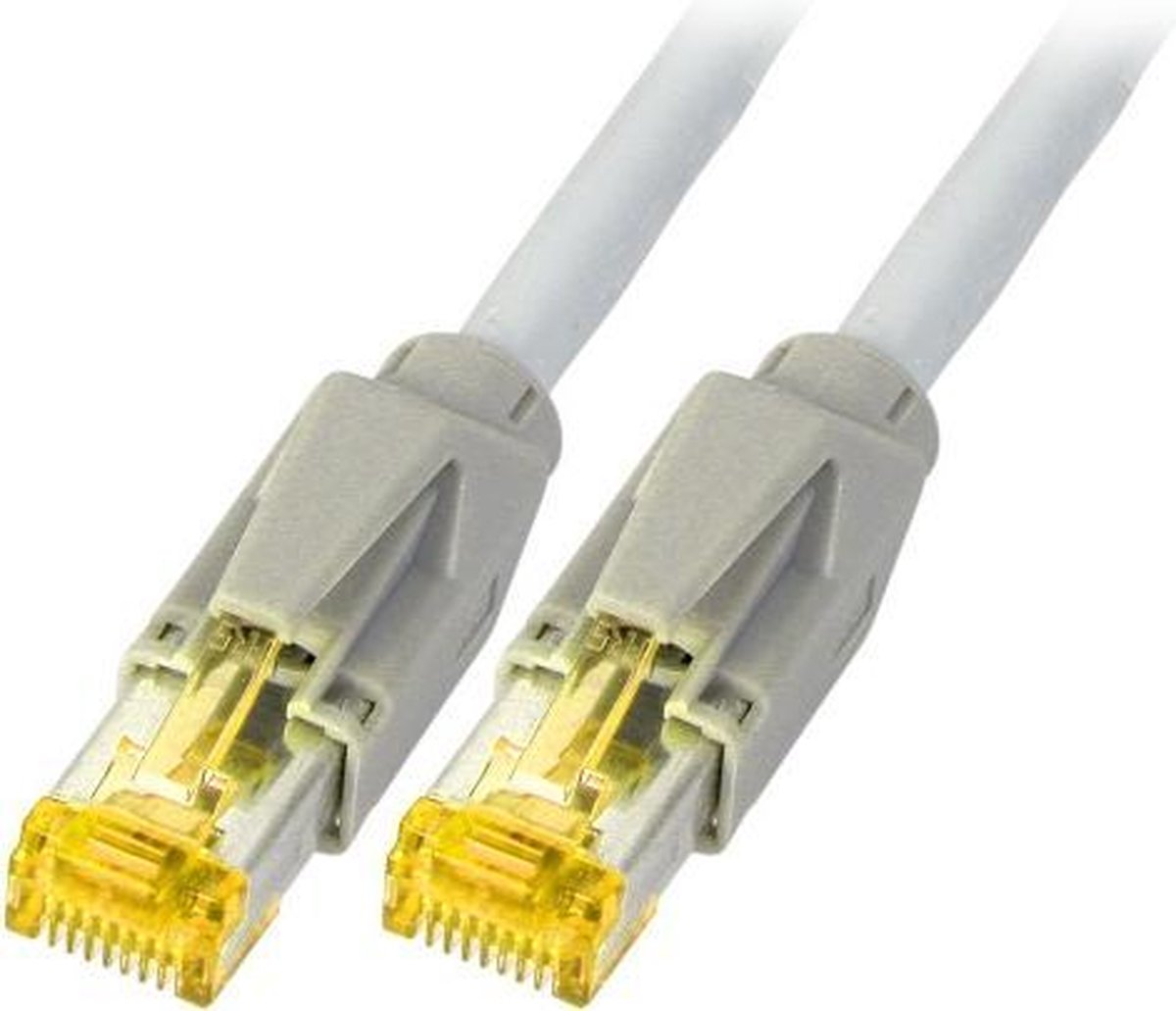 CAT6a sFTP kabel 7.5 meter Grijs