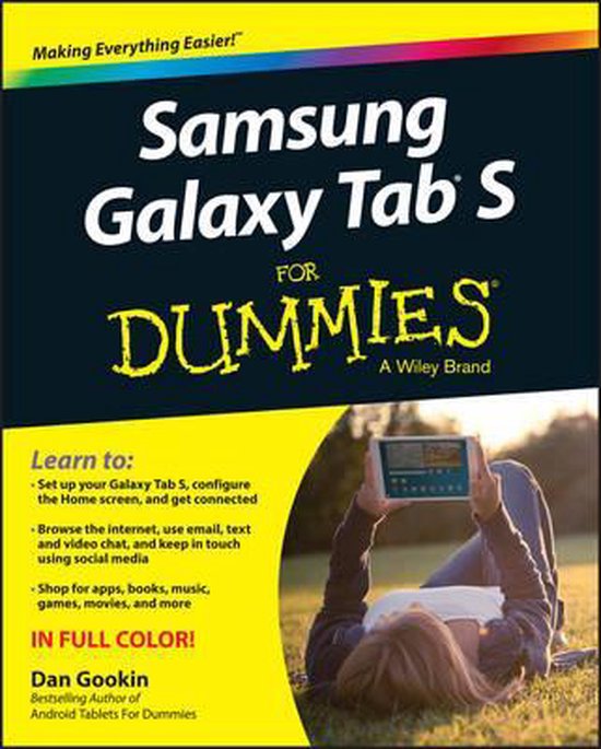 Samsung Galaxy Tabs For Dummies 2 E - cover