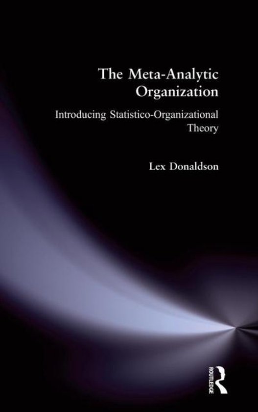 The Meta-Analytic Organization - cover