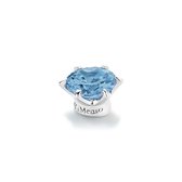 MY iMenso Light blue Elegance crown for ring 10 mm (925/rhod-plated)