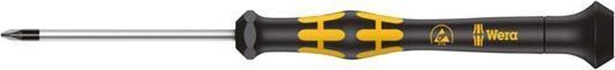 Wera micro pozidrive schroevendraaier - pz 1 x 80mm