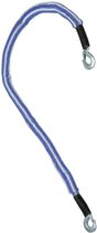 Car Plus Elastische Sleepkabel 2,1 Ton 1,5 - 4 Meter Blauw/wit