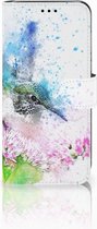 Huawei P20 Lite Bookcase hoesje Design Vogel