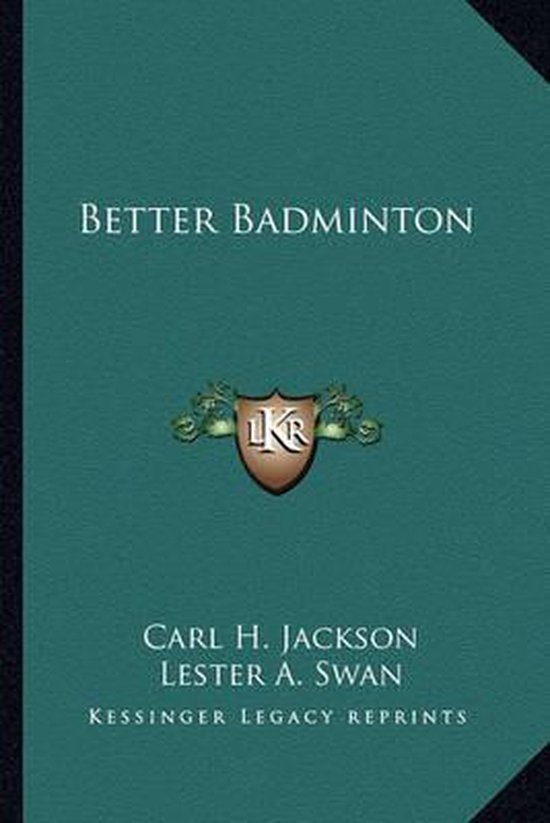 Better Badminton - cover