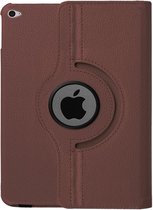 Xssive Tablet Hoes Case Cover 360° draaibaar voor Apple iPad Air Bruin