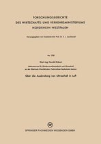 UEber Die Ausbreitung Von Ultraschall in Luft