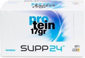 SUPP24 Protein 17gr Women 12 x 60ml | Vervangt Proteïnepoeder, Eiwitpoeder, Proteïneshake of Eiwitshake