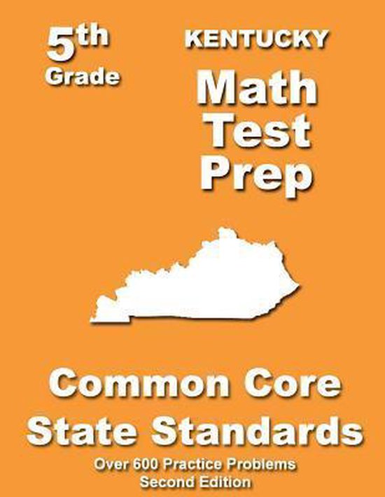 Kentucky 5th Grade Math Test Prep - cover