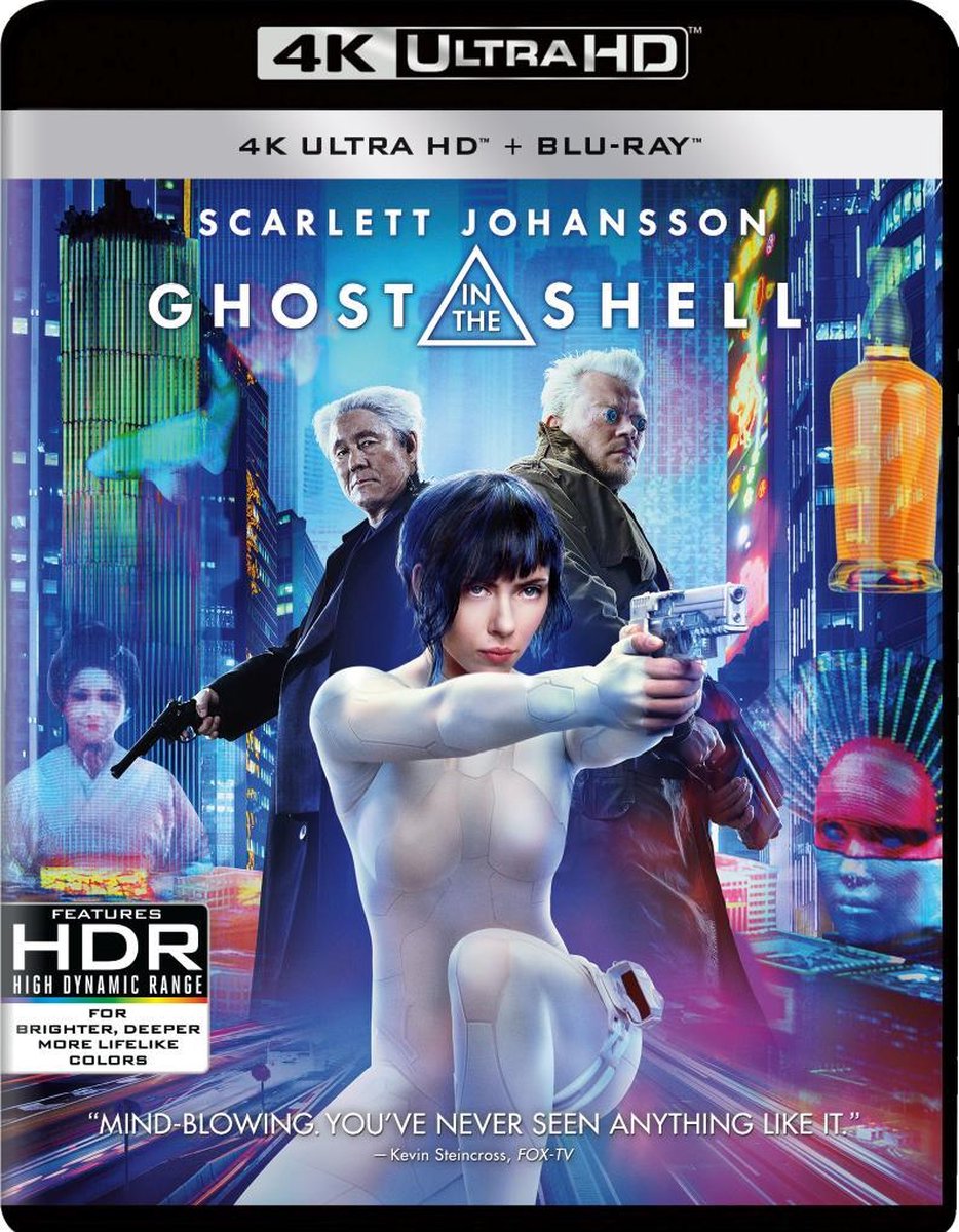 Ghost In The Shell (4K Ultra HD Blu-ray)-