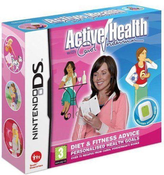 Nintendo Active Health With Carol Vorderman + Activity Meter