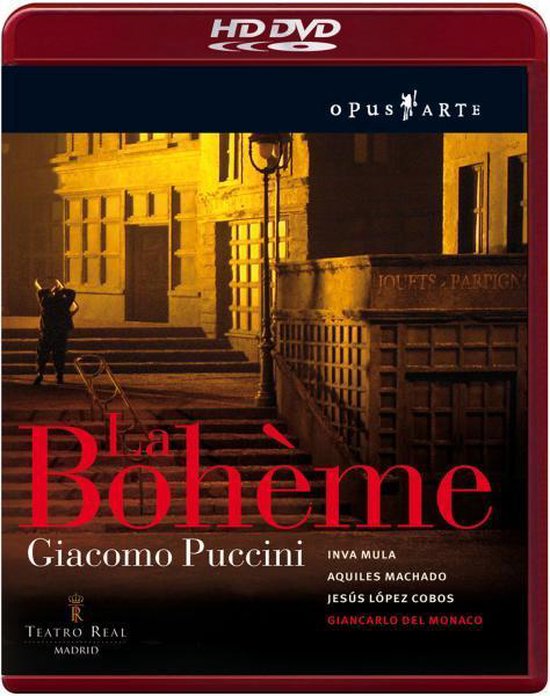 Cover van de film 'G. Puccini - La Boheme HD-DVD'