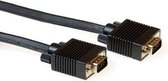 ACT - VGA Beeldscherm Kabel - zwart - 25 meter