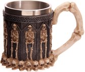 Schedel Crypte Bierpul - RVS
