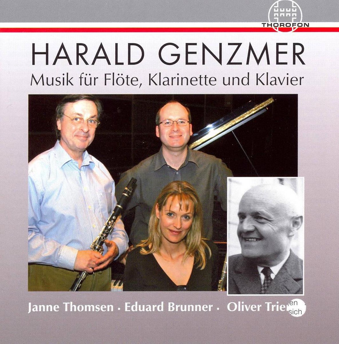 Harald Genzmer Music For Flute Clarinet