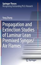 Propagation and Extinction Studies of Laminar Lean Premixed Syngas/Air Flames