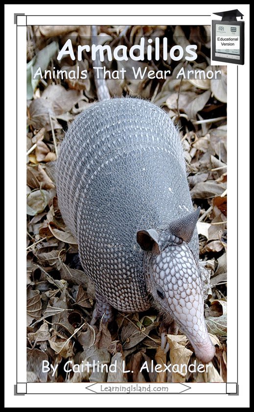 15-Minute Books 319 - Armadillos: Animals That Wear Armor: E ... - cover