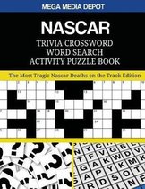 NASCAR Trivia Crossword Word Search Activity Puzzle Book