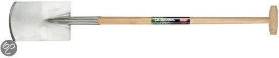 Polet Tuinspade - Gepolijst - 260/160 - Met essenhouten T-steel van Polet. — afbeelding 2