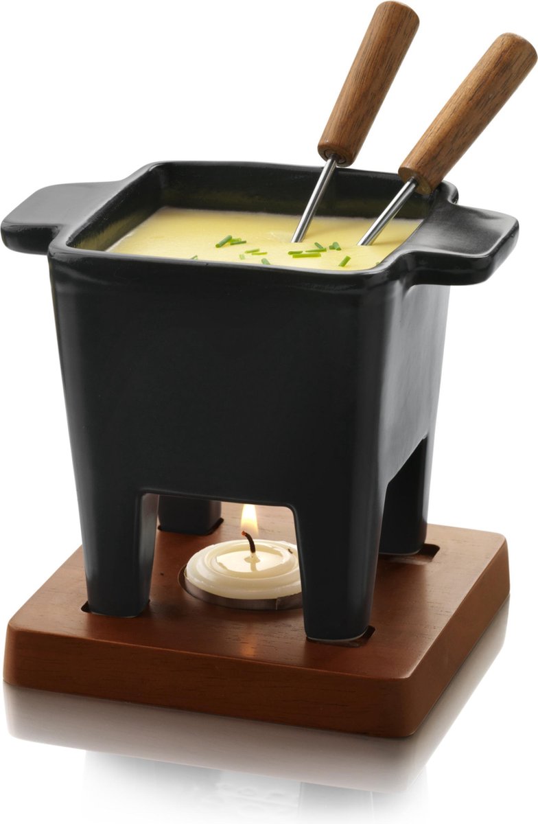 Boska Tapas Fondue Nero Kaas fondue voor 175 gram