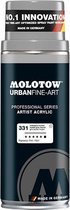 Molotow Urban Fine Art Acryl Spray: Grijs - 400ml spuitbus voor canvas, plastic, metaal, hout etc.