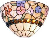Wandlamp Tiffany B30cm Schelpmodel