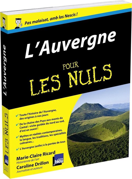 Pour les nuls - L'Auvergne pour les nuls - cover