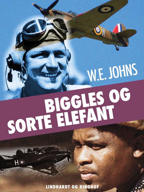 Biggles og Sorte Elefant - cover