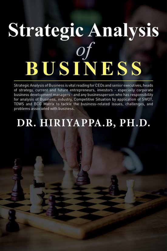 Strategic Analysis of Business - cover