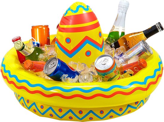Sombrero gonflable - Objet de décoration de fête