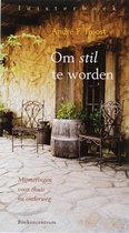 Boekomslag van 'Om stil te worden'