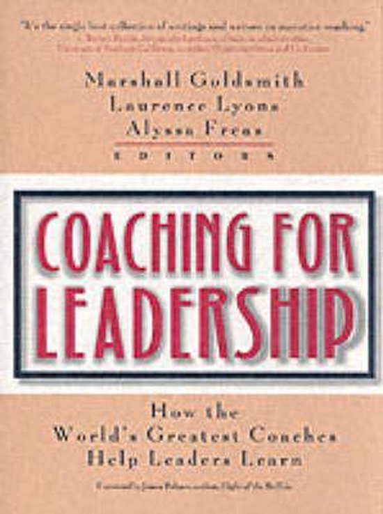 9780787955175 - Coaching for Leadership