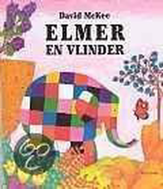 Omslag van Elmer En Vlinder door David Mckee