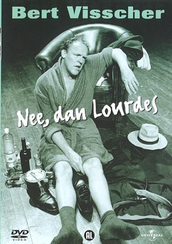 Cover van de film 'Bert Visscher - Nee, Dan Lourdes'