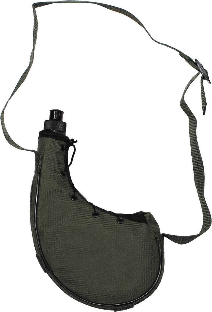 MFH Veldfles 'Bota' - olijf/legergroen - plastic - ca. 0 75 Liter