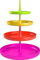 Zak!Designs Sombrero Etagere - 13 cm - Assorti - 4 delig