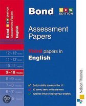 Bond Third Papers in English 9-10 Years